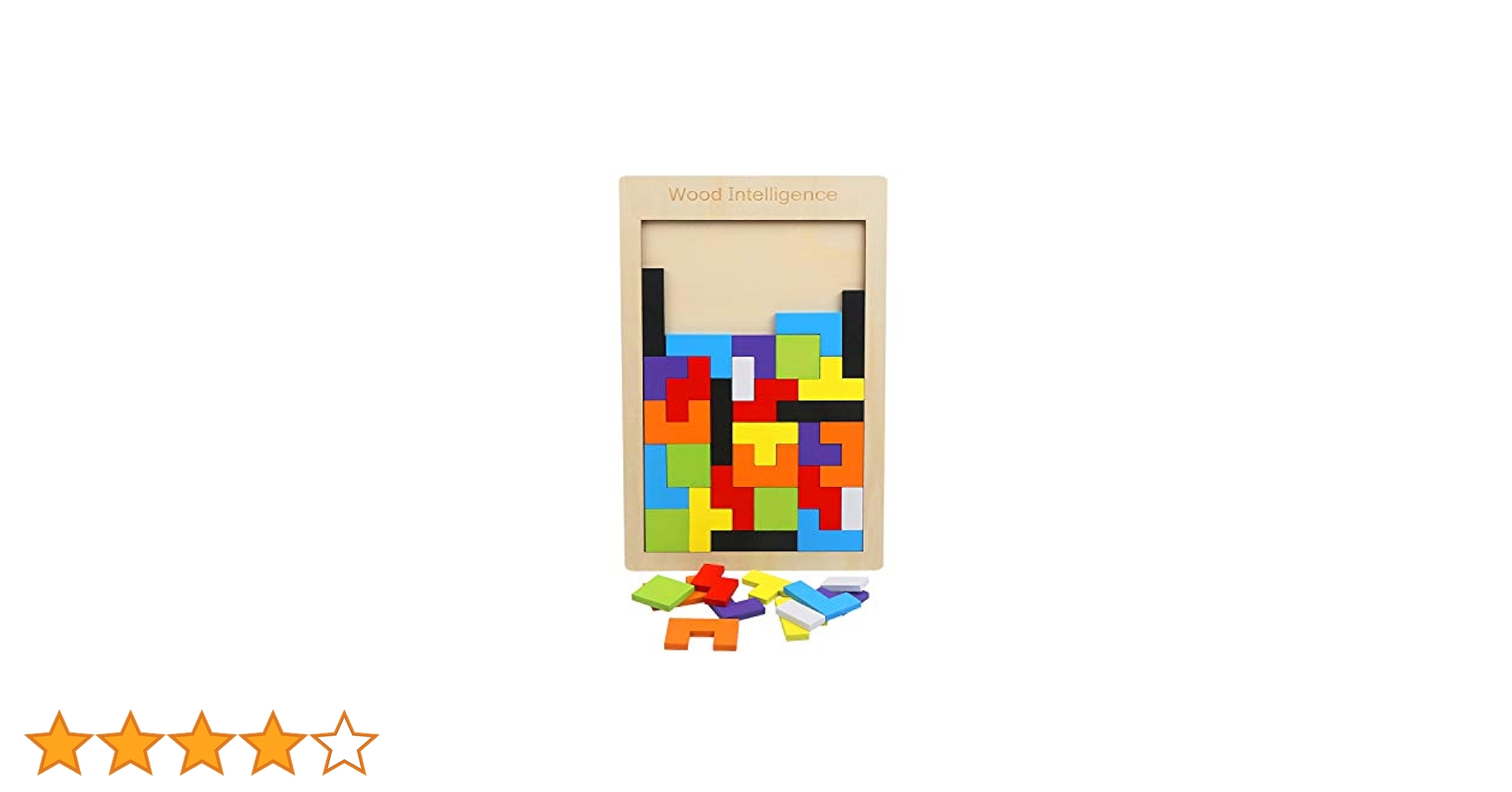 Amazon.co.jp: CCINEE 木製テトリスパズル ジグソーパズル 知育